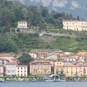 Vista di Bellagio dal Lago di Como