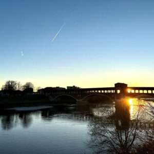 Ponte coperto di Pavia.